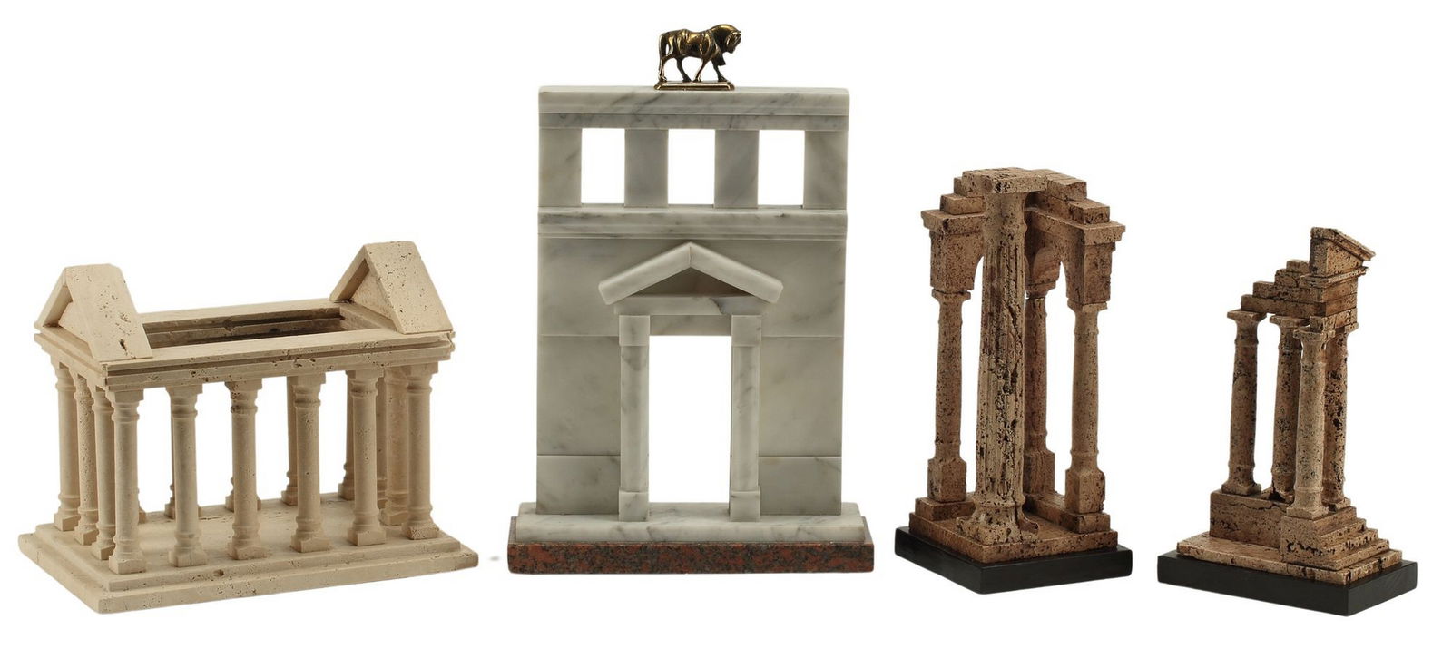 (4) GRAND TOUR STYLE MODELS OF ROMAN ARCHITECTURAL RUINS (1 of 5)