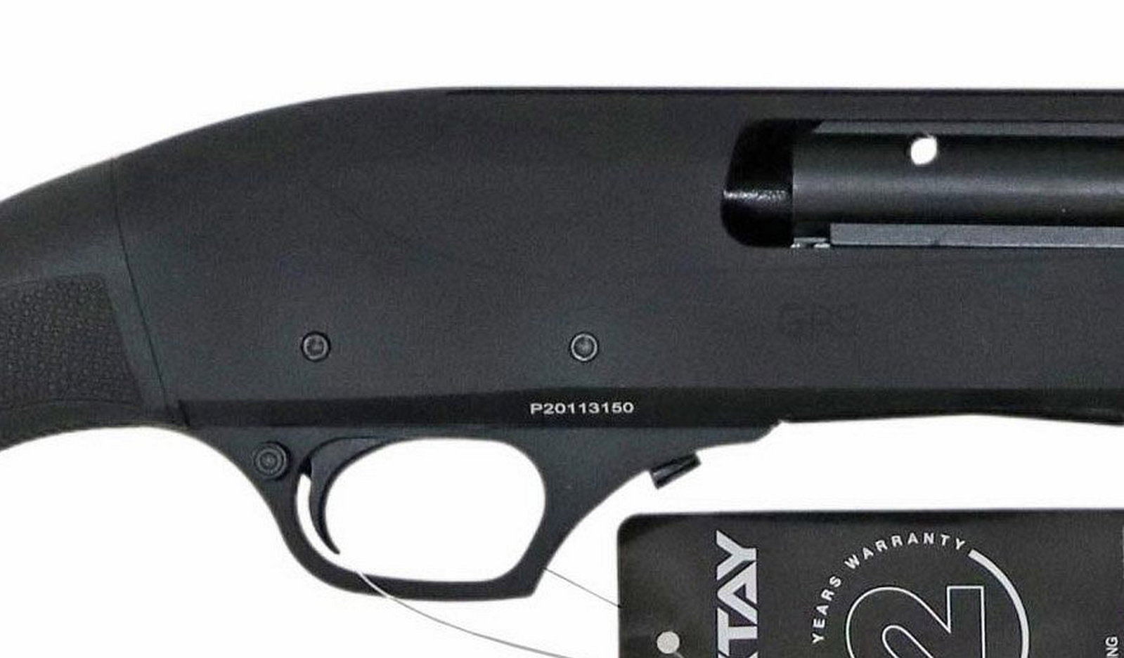 RETAY GPS TACTICAL 12 GAUGE SHOTGUN, NEW IN BOX: Retay Arms, Turkey, GPS Tactical shotgun, slide action, 12 gauge, 18" barrel, 3" chamber, black synthetic stock, not fired, new in box, SN P20113150 *REQUIRES FFL TRANSFER* 