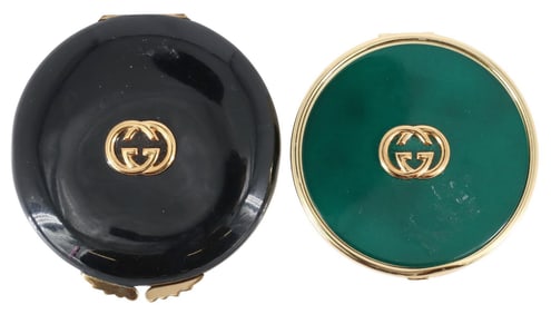 (2) VINTAGE GUCCI MIRROR & POWDER COMPACTS