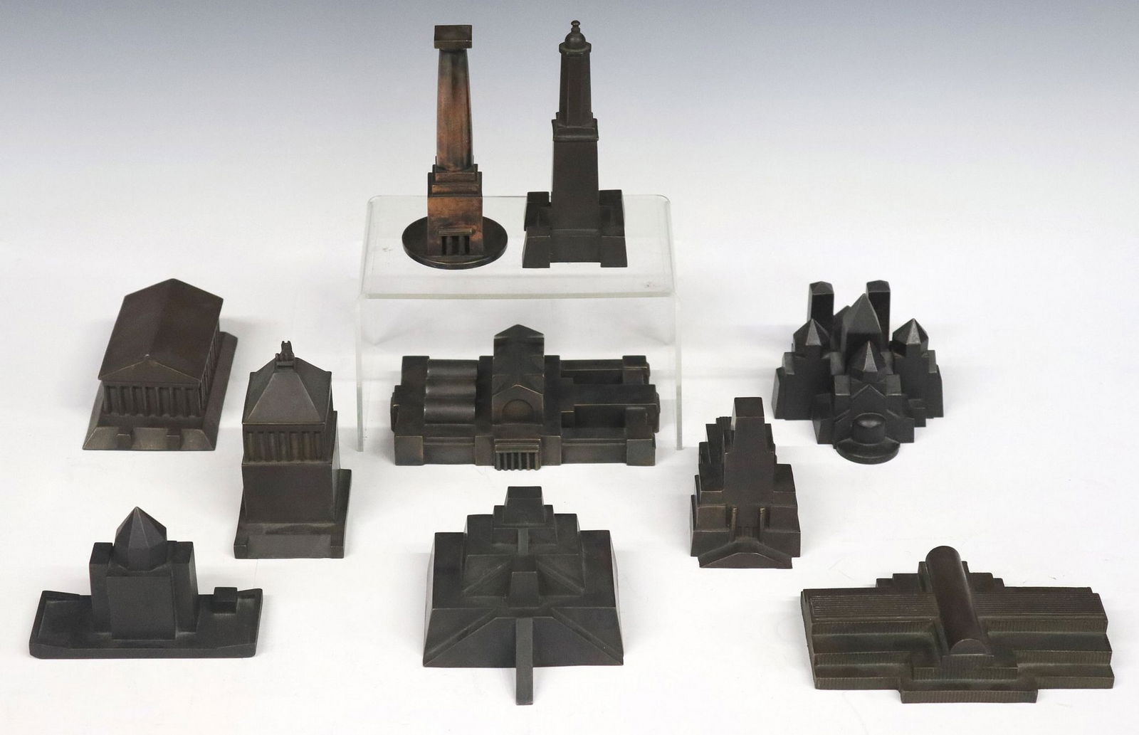 (10) CONSTANTIN & LAURENE BOYM SCALE BUILDING MODELS, 4 'MISSING MONUMENTS' (1 of 7)