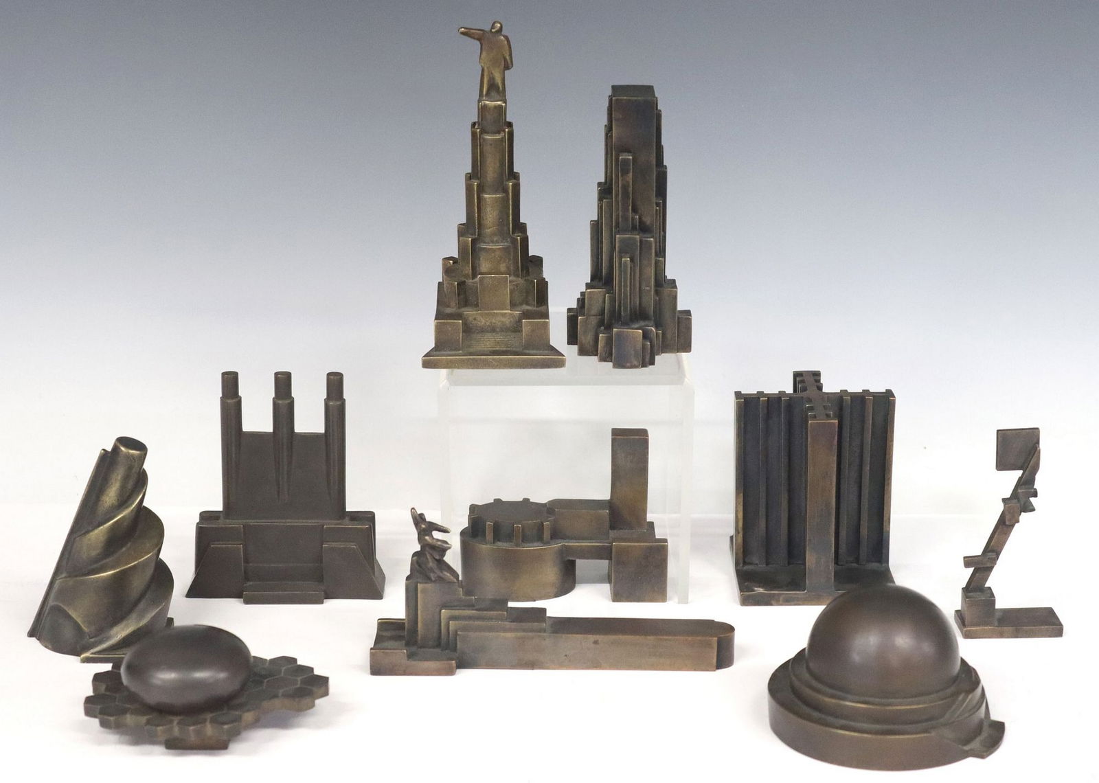 (10) CONSTANTIN & LAURENE BOYM 'MISSING MONUMENTS' SCALE BUILDING MODELS (1 of 8)