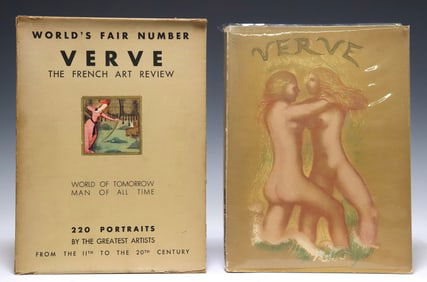 VERVE VOL. 2, NOS. 5 & 6 JULY-OCTOBER 1939 WORLD'S FAIR DOUBLE ISSUE