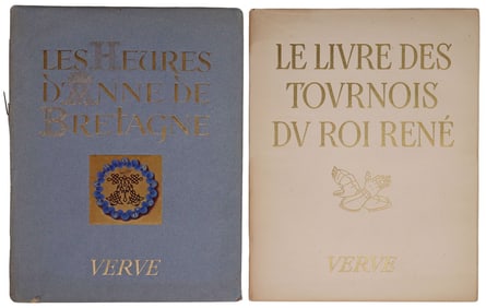 (2) VERVE VOL. 4, NOS. 14, 15 & 16 BOOK OF HOURS & TOURNAMENTS, 1946