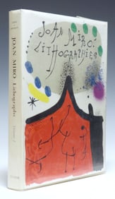 BOOK: JOAN MIRO LITHOGRAPHS VOL I CATALOGUE RAISONNE MOURLOT 1972