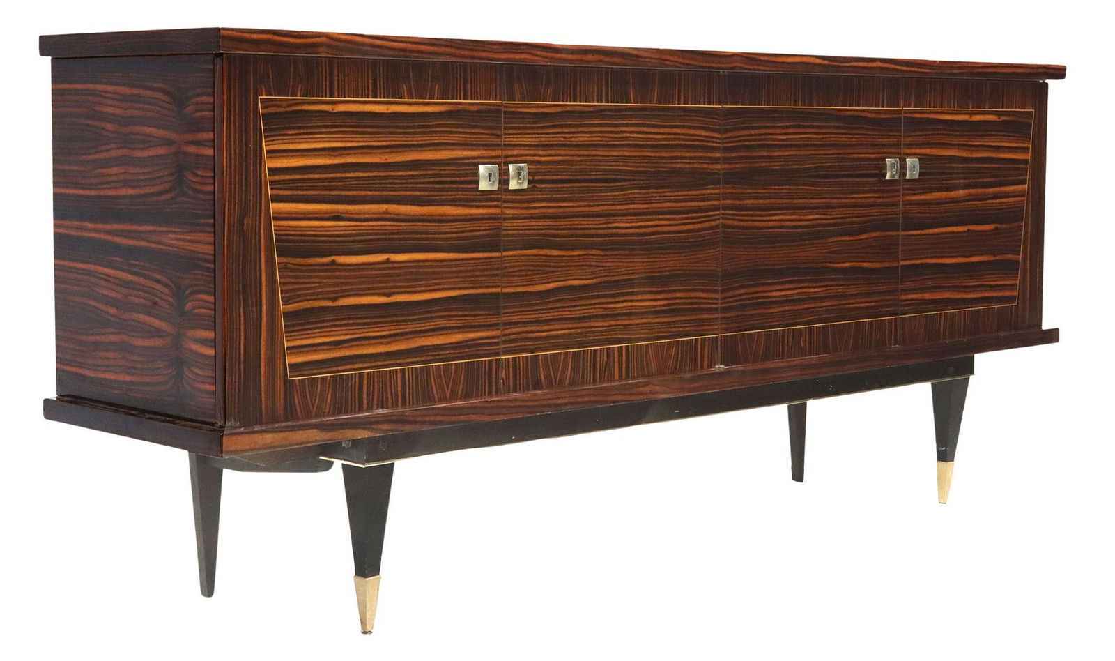 FRENCH MID-CENTURY MODERN LACQUERED SIDEBOARD (1 of 6)