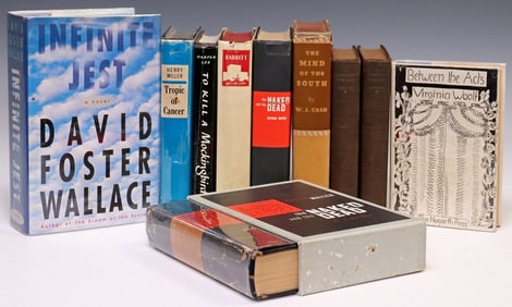 (9) BOOKS: SIGNED NORMAN MAILER, OTHER FICTION EARLY PRINTINGS