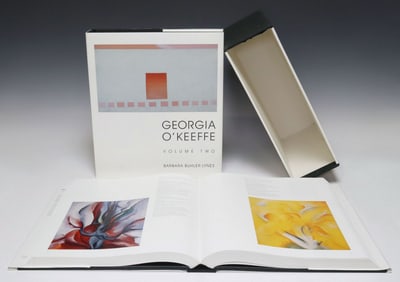 (2 VOLUMES) BOOK: GEORGIA O'KEEFFE CATALOGUE RAISONNE LYNES (1999)