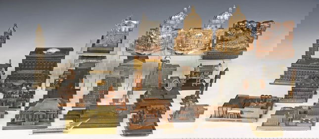 (LOT) SOUVENIR ARCHITECTURAL BUILDING MODELS & STATUETTES