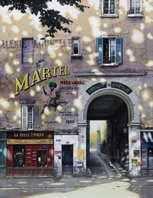 THOMAS PRADZYNSKI (1951-2007) 'LA BELLE EPOQUE' LIMITED EDITION SERIGRAPH