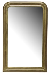 FRENCH LOUIS PHILIPPE GILT-PAINTED MIRROR, 44" X 28"