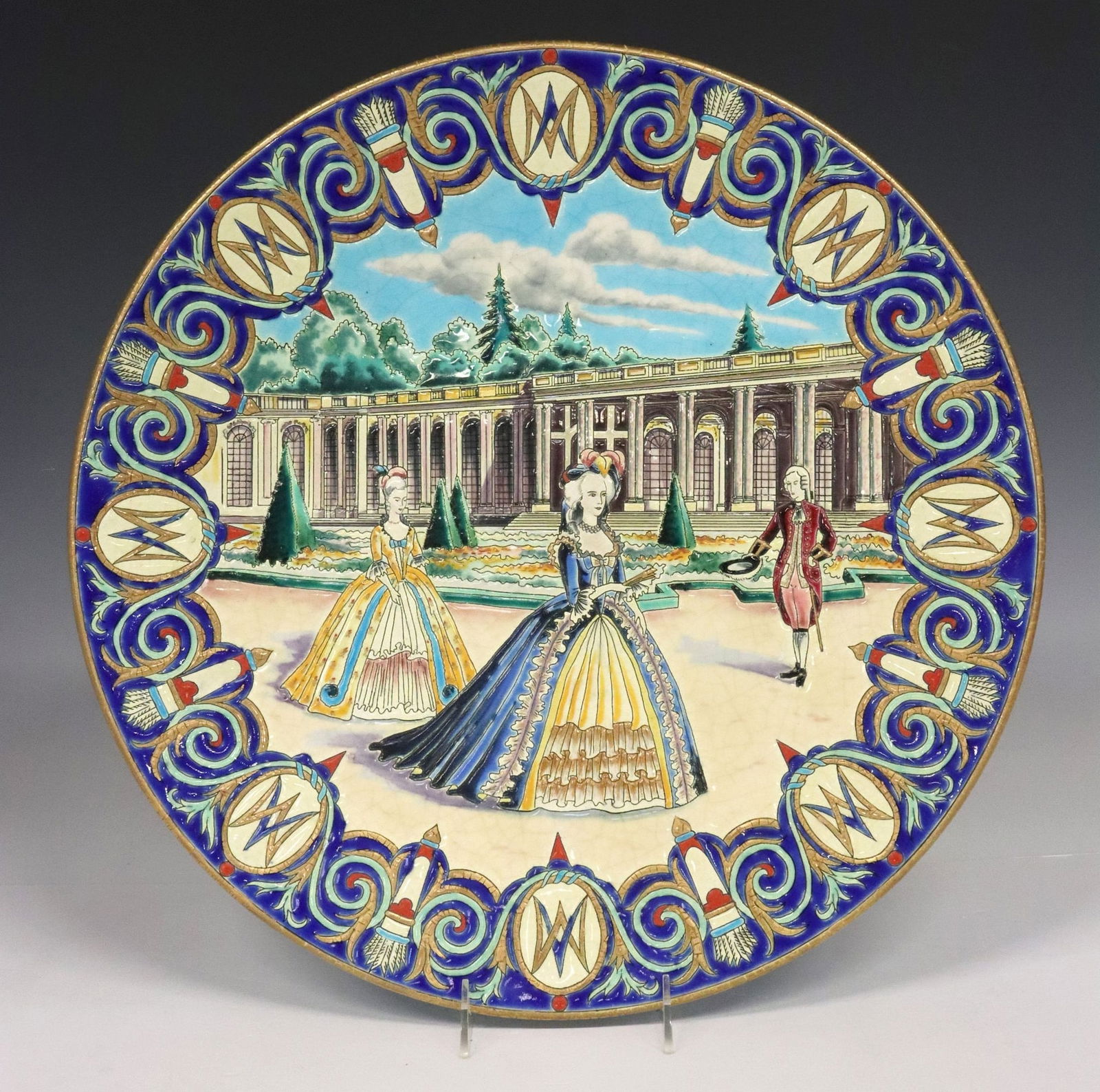 P. MIGNON FOR LONGWY MARIE ANTOINETTE VERSAILLES CHARGER (1 of 3)