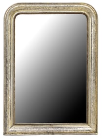 FRENCH LOUIS PHILIPPE PERIOD GILTWOOD MIRROR, 42.5" X 30.5"