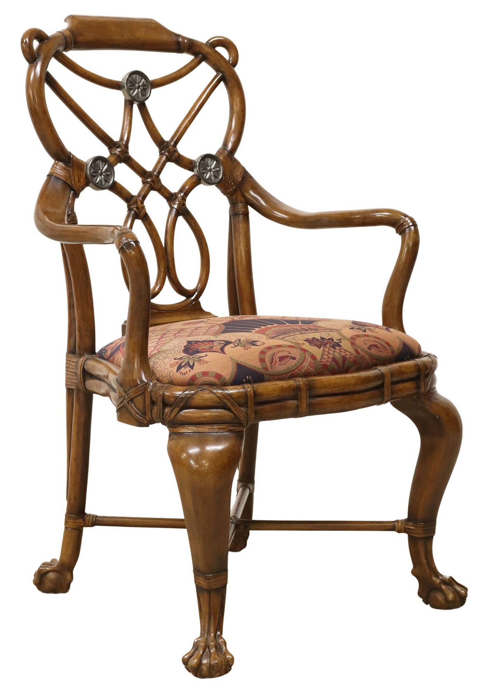 MAITLAND-SMITH (ATTRIB) REGENCY STYLE ARMCHAIR (1 of 3)