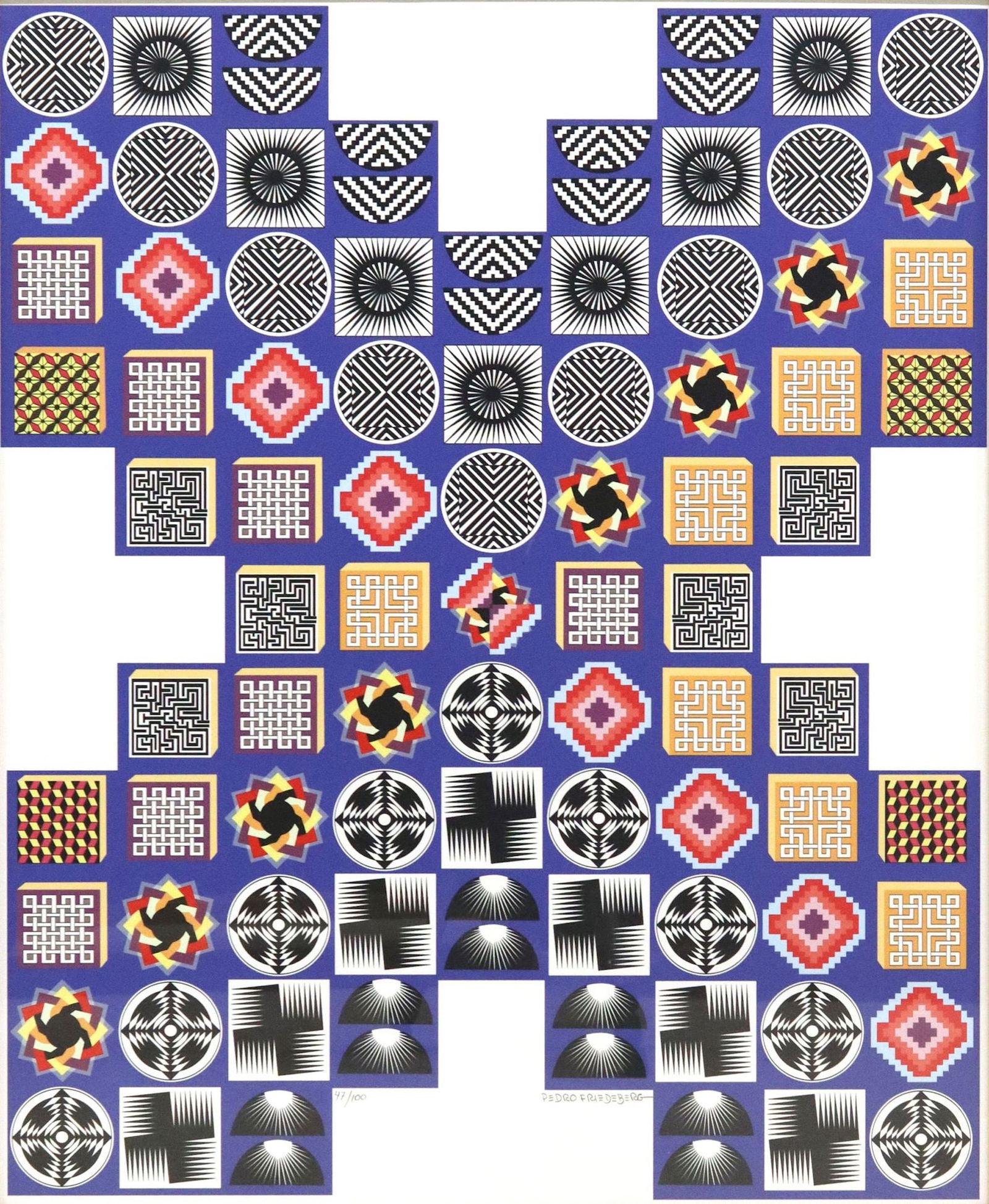 PEDRO FRIEDEBERG (MEXICO, B.1936) LIMITED EDITION PRINT, 'EL CAMINO VIRTUD' (1 of 4)