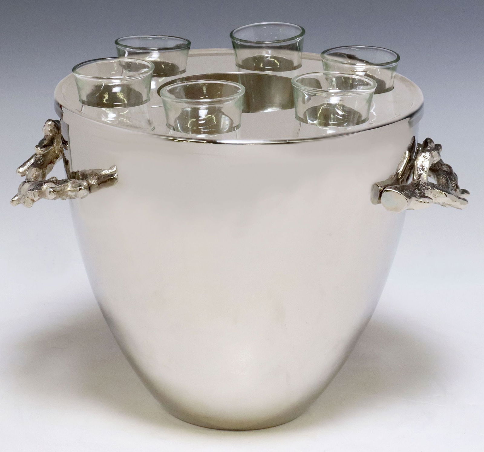 MICHAEL ARAM OCEAN CORAL VODKA SERVICE ICE BUCKET (1 of 5)