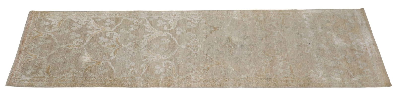 HAND-TIED ESTATE RUNNER, AFGHANISTAN, 11'4" X 2'11.75" (1 of 3)