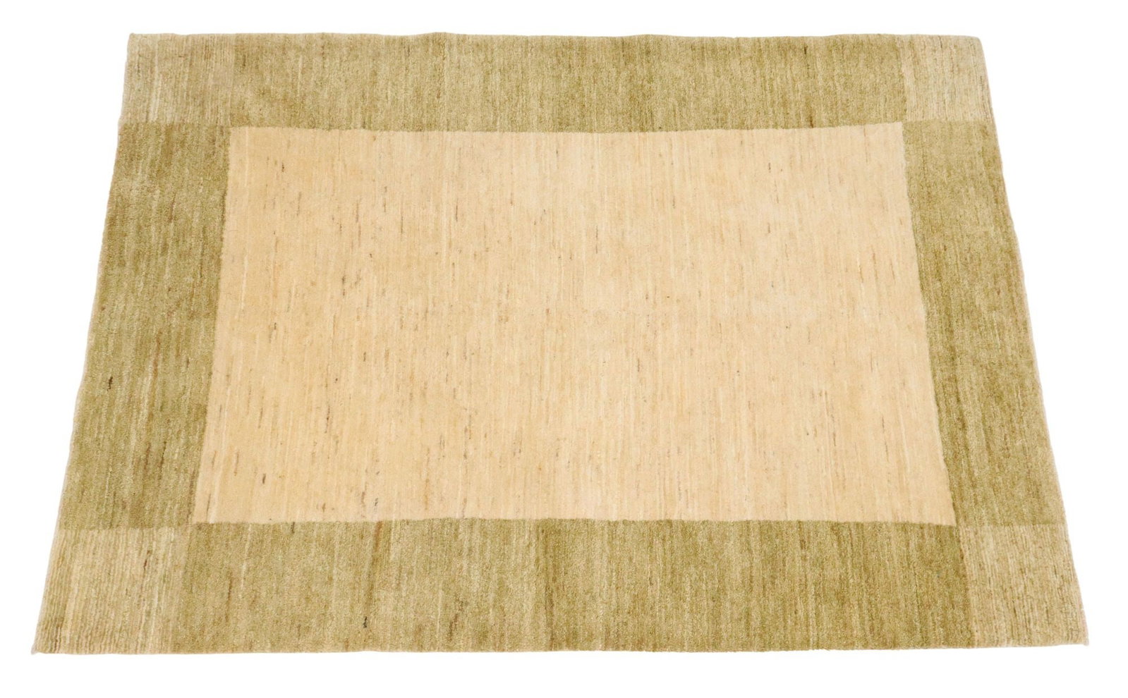 HAND-TIED GABBEH RUG, PAKISTAN, 5'9" X 4'1": Hand-tied Gabbeh rug, Pakistan, approx 5'9"l, 4'1"w **Please Note: All of the rugs offered in this auction would likely benefit from a professional cleaning. Estate rugs may show som