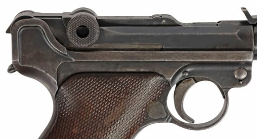 GERMAN ARTILLERY LONG BARREL PISTOL '08. 1918