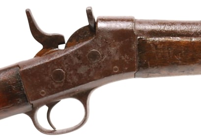 REMINGTON ROLLING BLOCK MILITARY RIFLE, ANTIQUE