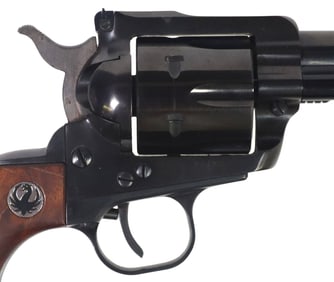RUGER BLACKHAWK .357 CALIBER SA REVOLVER, 95%+