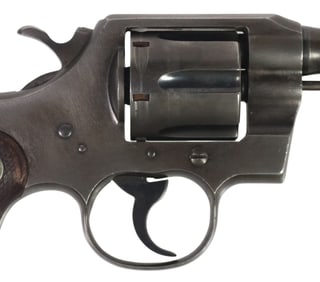 COLT OFFICIAL POLICE .38 REVOLVER, TEXAS PRISON