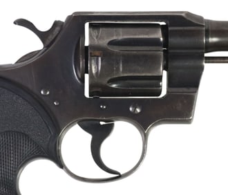 COLT OFFICIAL POLICE .38 REVOLVER, TEXAS PRISON