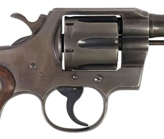 COLT POLICE POSITIVE .38 REVOLVER, TEXAS PRISON