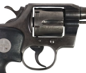 COLT OFFICIAL POLICE .38 REVOLVER, TEXAS PRISON
