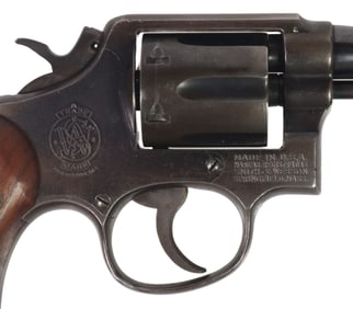 SMITH & WESSON M10 DA REVOLVER, .38 CALIBER, TEXAS PRISON