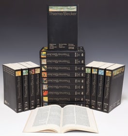 (19) THIEME-BECKER ENCYCLOPEDIA OF VISUAL ARTISTS FROM ANTIQUITY TO THE PRESENT