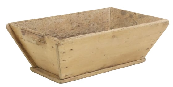 RUSTIC ANTIQUE COUNTRY PINE DOUGH TROUGH