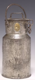 DANISH METAL 1/2 GALLON INCISED MILK PAIL