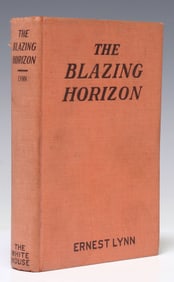 BOOK: THE BLAZING HORIZON ERNEST LYNN SIGNED PHOTO POSTCARD PAWNEE BILL