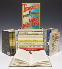 (17) BOOKS: TEXAS NOVELS & SHORT STORIES, (11) AUTHOR SIGNED