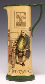 ENGLISH ROYAL DOULTON DR. JOHNSON CHESHIRE CHEESE JUG