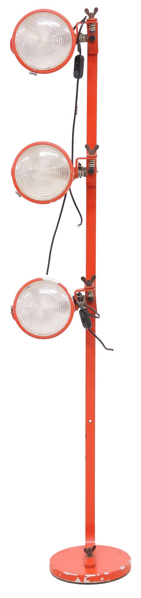 CESARE LEONARDI & FRANCA STAGI MID-CENTURY MODERN 'JEEP' 3-LT FLOOR LAMP (1 of 5)