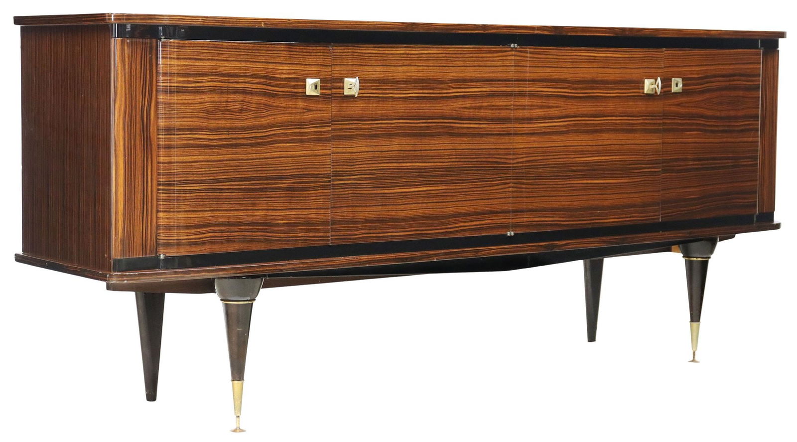 FRENCH MID-CENTURY MODERN LACQUERED SIDEBOARD (1 of 7)