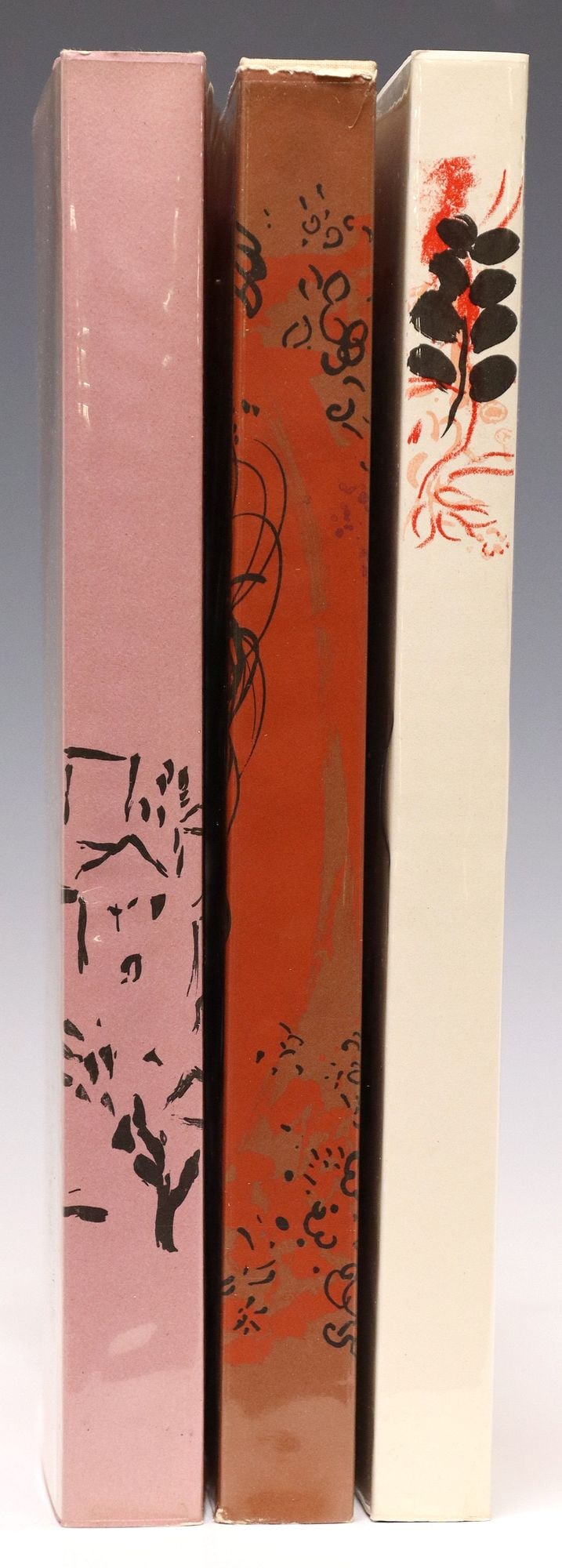 (3) 'THE LITHOGRAPHS OF CHAGALL' CATALOGUE RAISONNES WITH PRINTS, VOLS I-III (1 of 8)