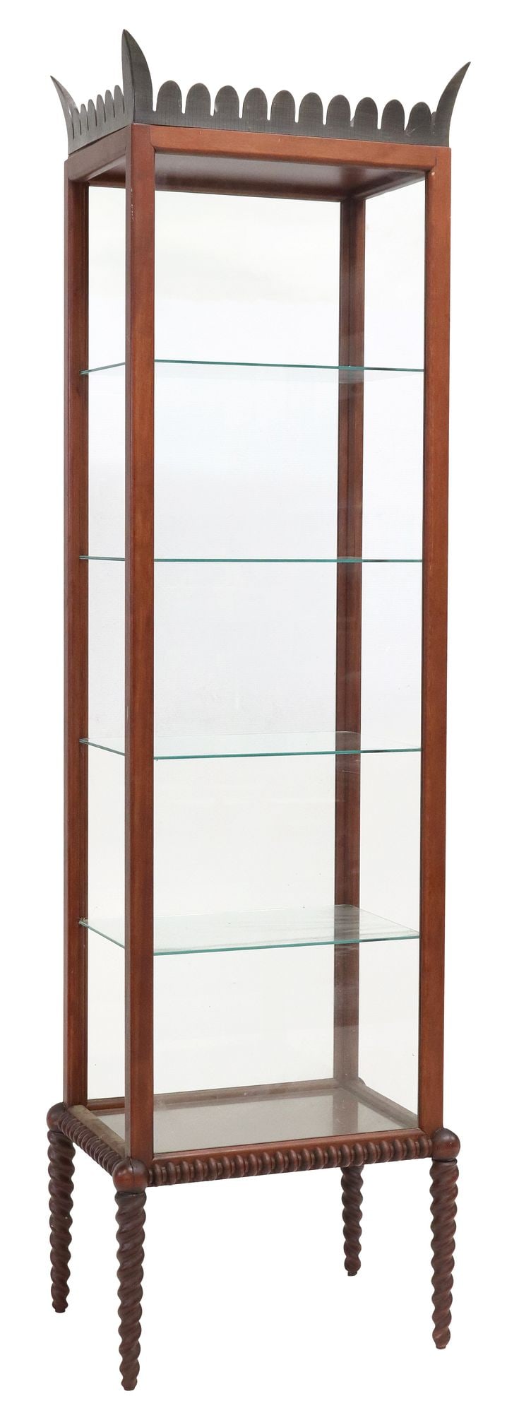 GUGLIELMO ULRICH (ATTRIB) ITALIAN MID-CENTURY VITRINE CABINET (1 of 4)