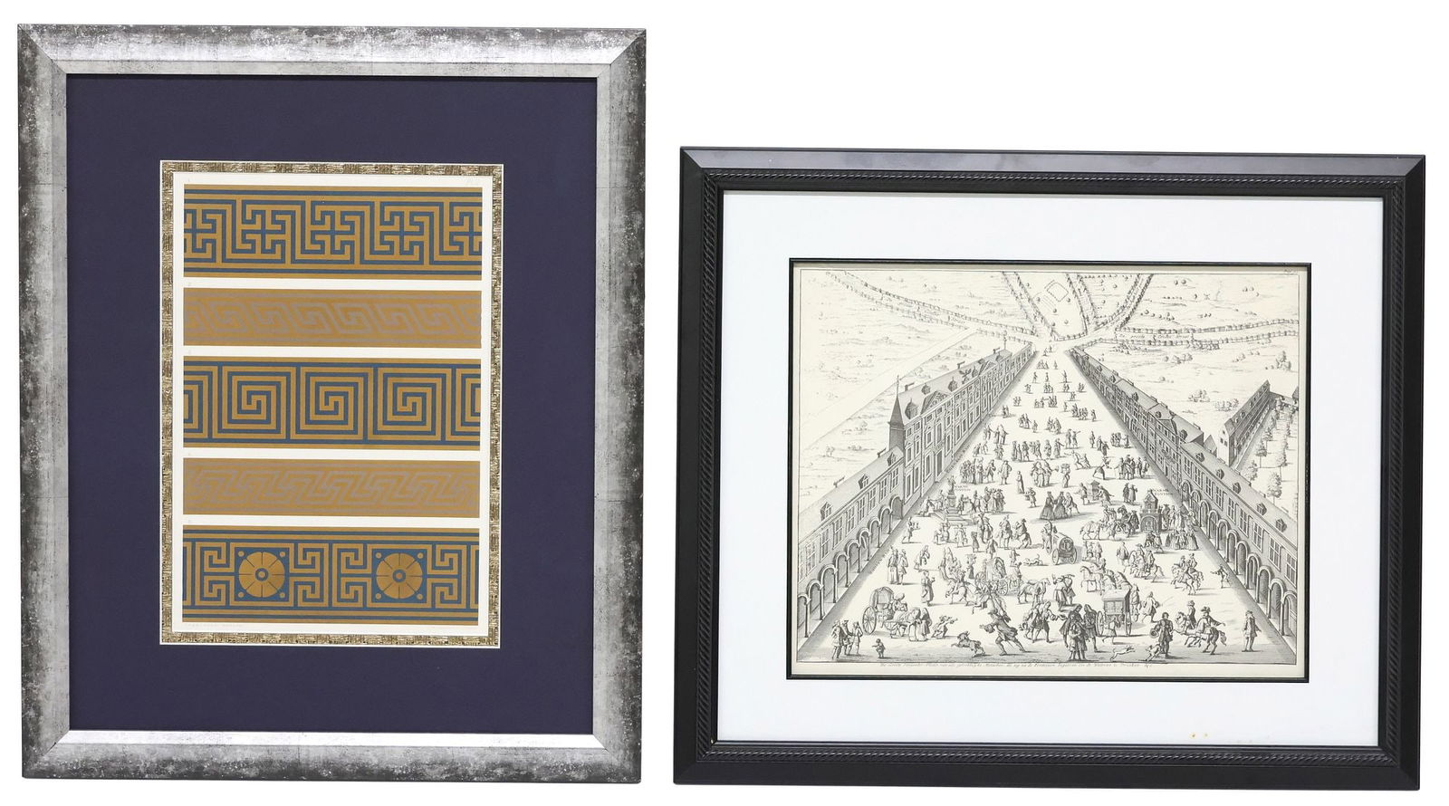 (2) PRINTS: PRACTICAL DECORATOR & ORNAMENTIST, VIEW OF AACHEN (1 of 10)