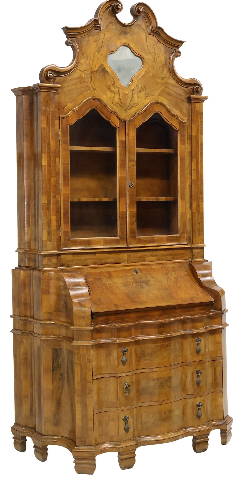ITALIAN VENETIAN PATCHWORK BUREAU BOOKCASE (1 of 6)