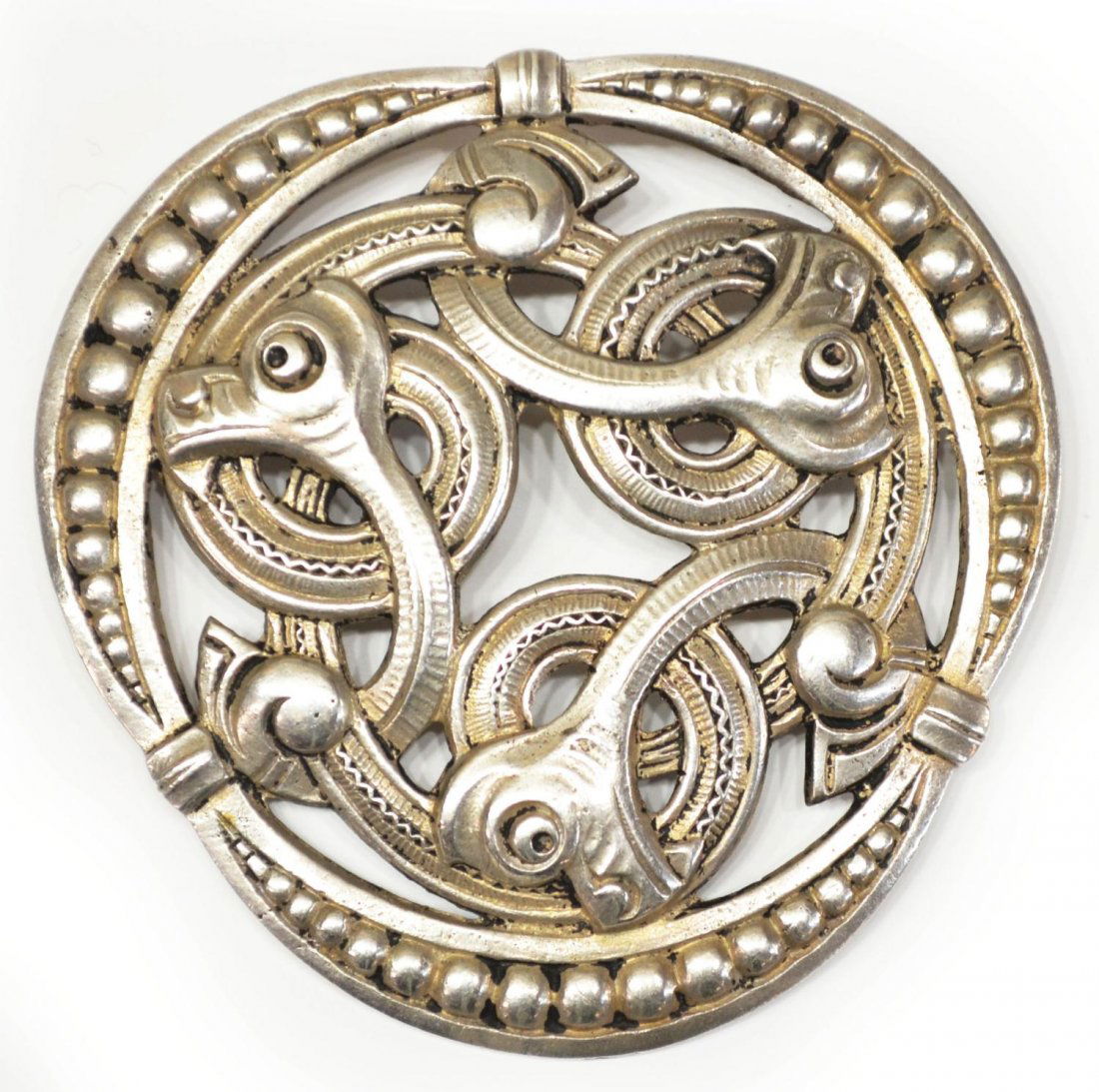 VINTAGE DANISH 830 SILVER VIKING STYLE BROOCH Jan 20, 2013 Austin
