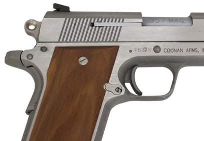 COONAN ARMS 1911 STAINLESS PISTOL, .357 CALIBER