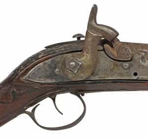 ANTIQUE C. 1802 EAST INDIA CO. PERCUSSION MUSKET