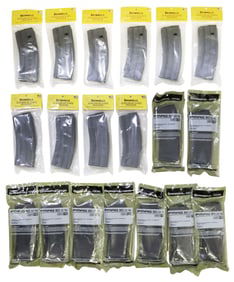 (19) AR-15 MAGAZINES, MAGPUL & BROWNELL, RESTRICTED SHIPPING