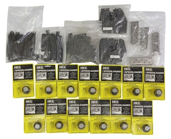 FIREARM ITEMS, 1911 MAGS, STRIPPER CLIPS, SPEED LOADERS