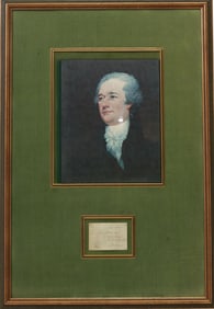 ALEXANDER HAMILTON TO JABEZ BOWEN SIGNED ENVELOPE