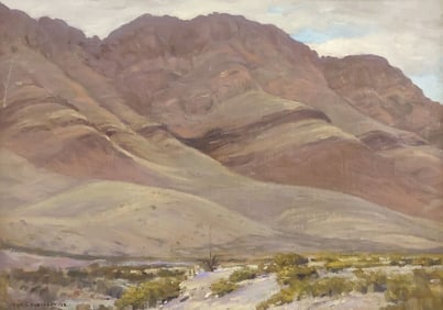 VICTOR C. ANDERSON (1882-1937) FRANKLIN MOUNTAINS, EL PASO, TEXAS