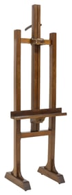 ANTIQUE ARTIST'S STUDIO H-FRAME EASEL