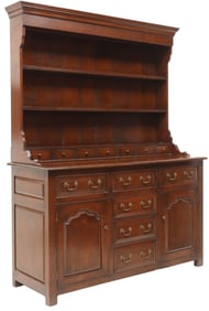GEORGIAN STYLE OAK WELSH KITCHEN DRESSER